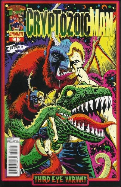 Cryptozoic Man issue 1-G Jetpack  Comics / Third Eye Comics Cover