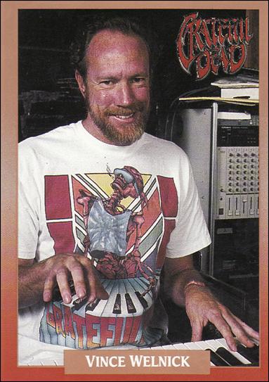 Rock Cards (Grateful Dead Legacy Subset) card 6 Vince Welnick