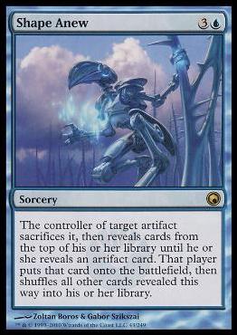 Magic the Gathering: Scars of Mirrodin (Base Set) card 43 Shape Anew