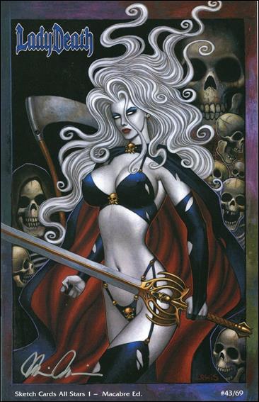 Lady Death: Sketch Card All Stars issue 1-D Macabre Edition 1/69