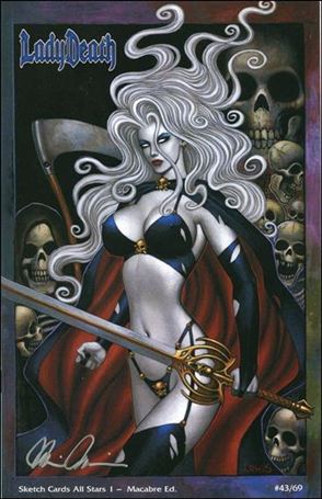 Lady Death: Sketch Card All Stars issue 1-D Macabre Edition 1/69