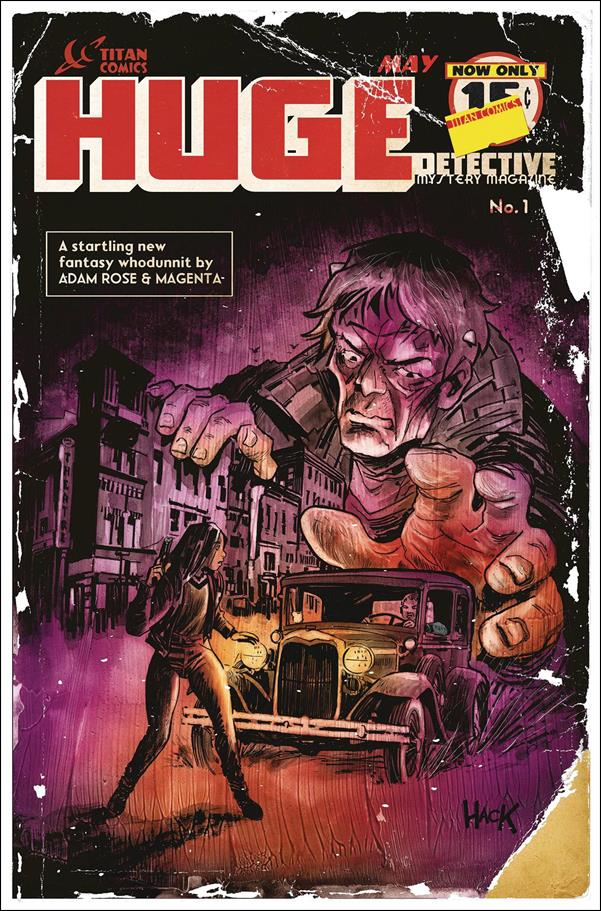 Huge Detective issue 1-D Robert Hack Cover