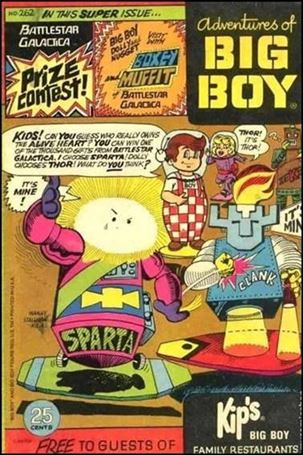 Adventures of the Big Boy issue 262-B Kip's Cover