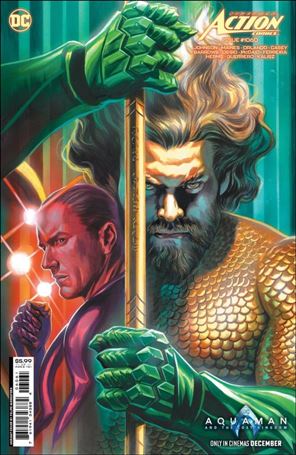 Action Comics (1938) issue 1060-D Felipe Massafera Aquaman 2 Cardstock Cover