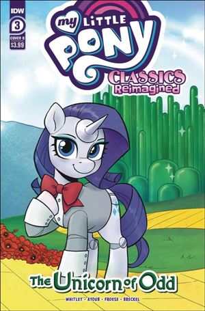 My Little Pony Classics Reimagined: The Unicorn of Odd issue 3-B Robin Easter Cover