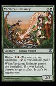 Magic the Gathering: Duel Decks: Phyrexia vs. the Coalition (Base Set) card 43 Verduran Emissary
