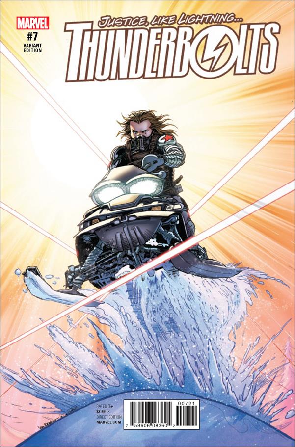 Thunderbolts (2016) issue 7-C  Trevor Von Eeden 1:15 Cover