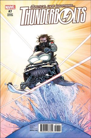 Thunderbolts (2016) issue 7-C  Trevor Von Eeden 1:15 Cover