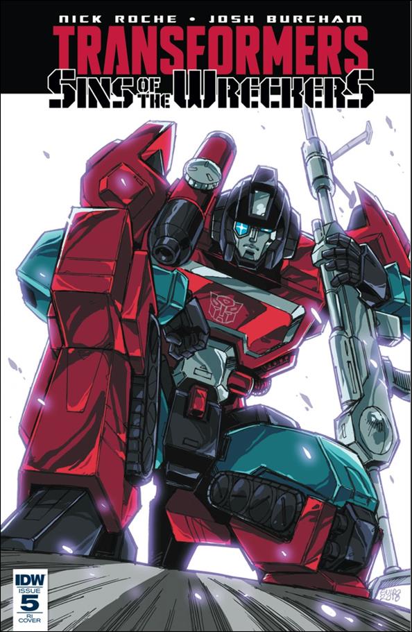 Transformers: Sins of the Wreckers issue 5-C Guido Guidi 1:10 Cover