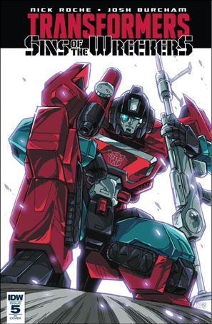 Transformers: Sins of the Wreckers issue 5-C Guido Guidi 1:10 Cover