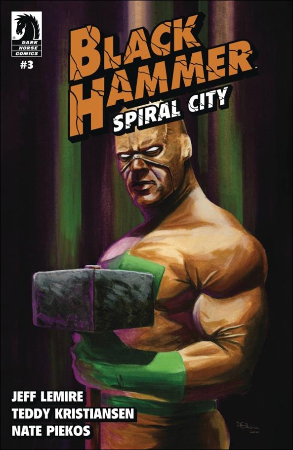 Black Hammer: Spiral City issue 3-B Dan Orgill Cover