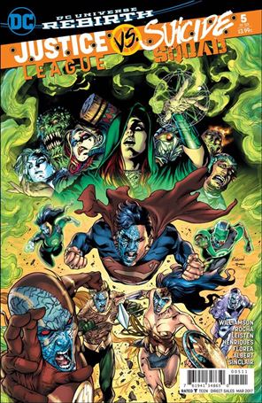 Justice League Vs Suicide Squad issue 5 Robson Rocha Cover