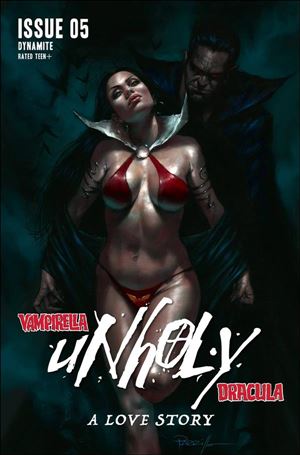 Vampirella/Dracula: Unholy issue 5 Lucio Parrillo Cover