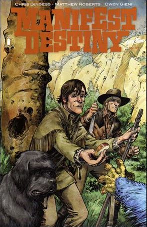 Manifest Destiny issue 13-B Retailer Display Cover