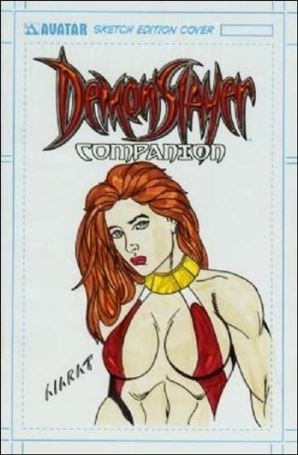 Demonslayer Companion issue 1-F Hand Colored Sketch Cover