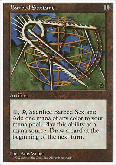 Magic the Gathering: 5th Edition (Base Set) card 351 Barbed Sextant