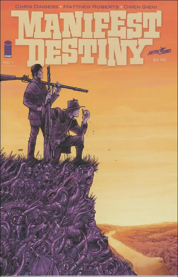 Manifest Destiny issue 1-C Matthew Roberts Cover (2nd Printing)