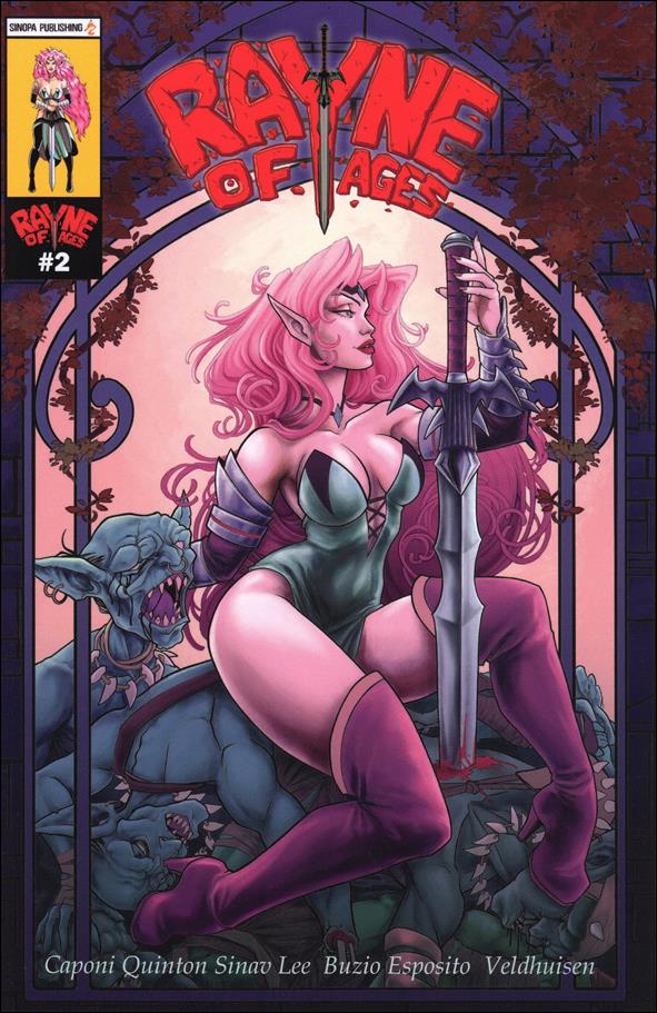 Rayne of Ages issue 2 Aysegul Sinav Cover