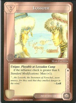 Middle-Earth: The Wizards (Base Set) card 256 Lossoth