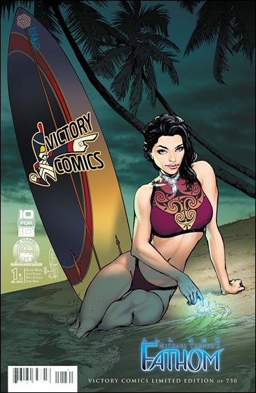 Michael Turner's Fathom (2013) issue 1-D33 Alex Konat Victory Comics Cover 1/750