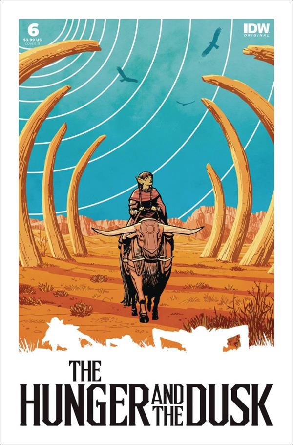 Hunger and the Dusk issue 6-B Cliff Chiang Cover