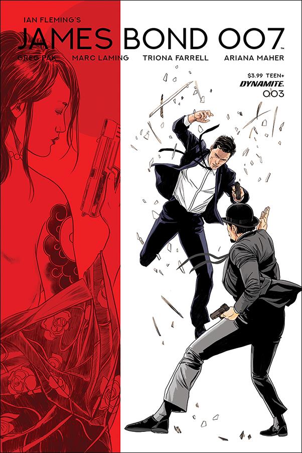 James Bond 007 issue 3-D Marc Laming Cover