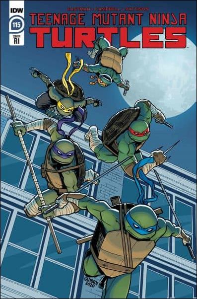 Teenage Mutant Ninja Turtles (2011) issue 115-C Gavin Guidry 1:10 Cover