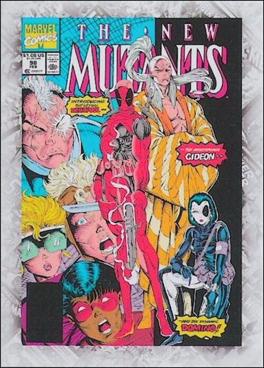 Marvel Beginnings: Series 2 (Breakthrough Issues Comic Cover Subset) card B-62 New Mutants #98