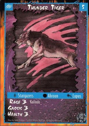 Rage Limited (Base Set) card 280 Thunder Tiger 