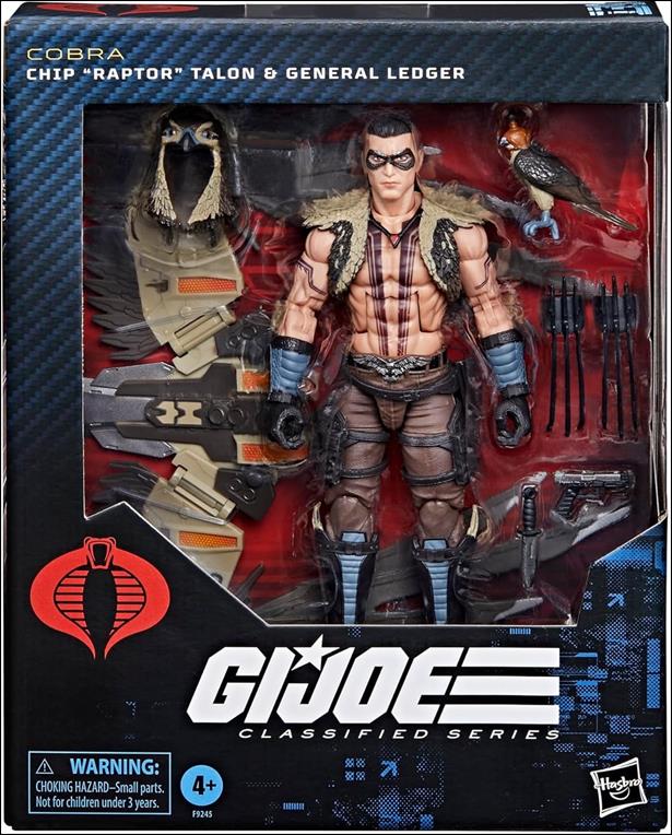 G.I. Joe: Classified Series (6" Action Figures) figure 139 Chip “Raptor” Talon & General Ledger