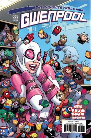 Unbelievable Gwenpool issue 5-B Emanuela Lupacchino Tsum Tsum Cover