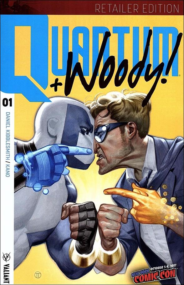 Quantum & Woody (2017) issue Preview-B New York Comic Con Cover