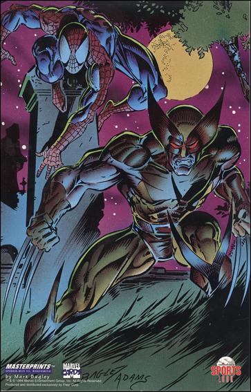 1994 Marvel Masterpieces (Promo) card nn 7 Master Prints Collectibles Sport Look promo