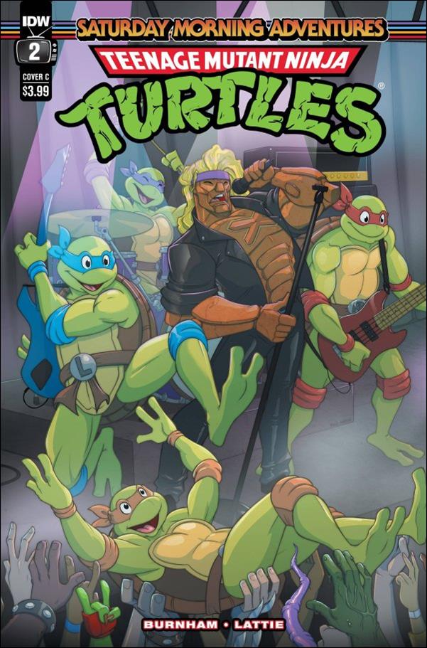 Teenage Mutant Ninja Turtles: Saturday Morning Adventures issue 2-C Billy Martin Cover