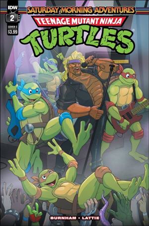 Teenage Mutant Ninja Turtles: Saturday Morning Adventures issue 2-C Billy Martin Cover