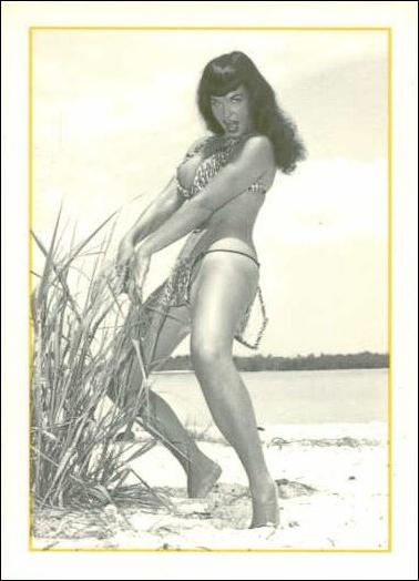 Bunny Yeager's Bettie Page (Base Set) card 13