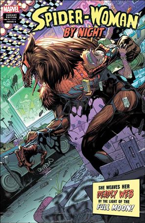 Spider-Woman (2020) issue 5-F Patrick Gleason Horror Cover