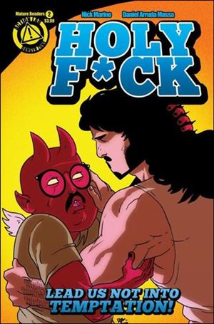 Holy F*ck issue 2 Daniel Arruda Massa Cover