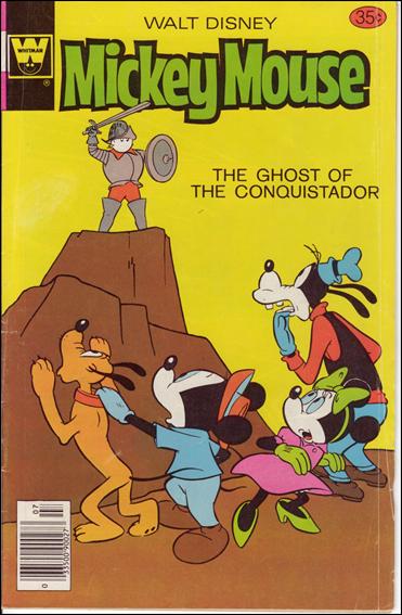 Walt Disney's Mickey Mouse issue 185-B Whitman Cover