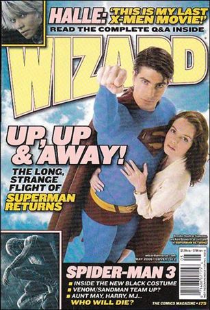 Wizard: The Comics Magazine issue 175-B Superman Returns Photo Cover