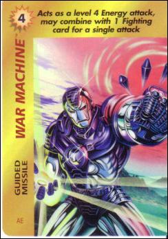 Marvel OverPower (Base Set) card nn227 War Machine: Guided Missile