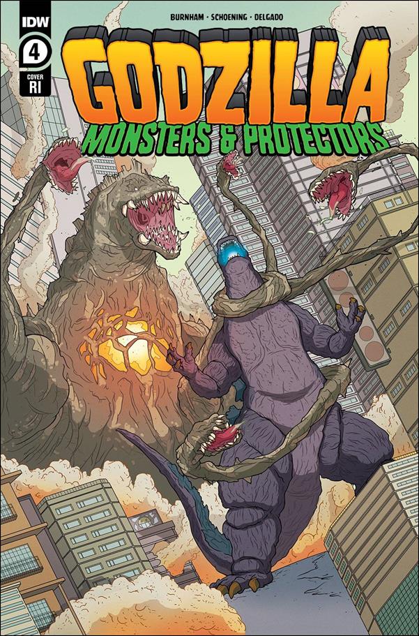 Godzilla: Monsters & Protectors issue 5-C Philip Murphy 1:10 Cover