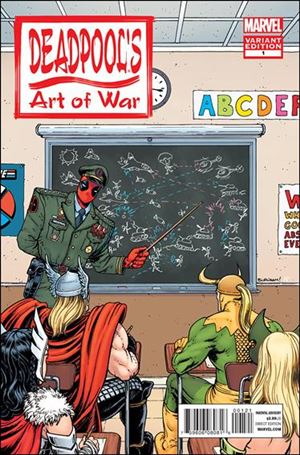 Deadpool's Art of War issue 1-B Chris Burnham Cover