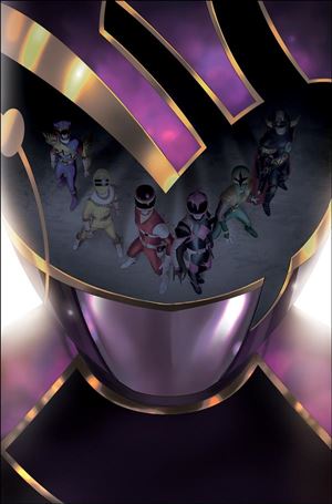Mighty Morphin Power Rangers issue 37-C Miguel Mercado Unlocked Retailer Cover