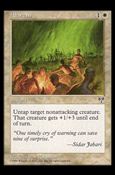 Magic the Gathering: Mirage (Base Set) card 2 Alarum