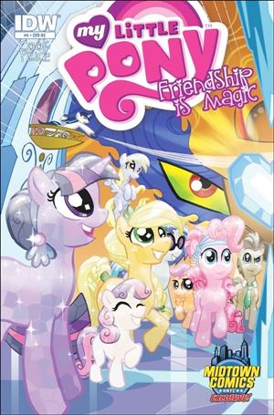 My Little Pony: Friendship is Magic issue 4-J Tony Fleecs Midtown Comics Cover