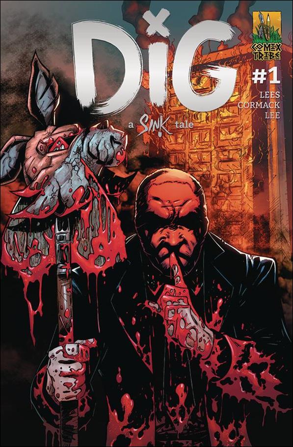 Dig: A Sink Tale issue 1-B Franck Uzan Foil Stamped Cover