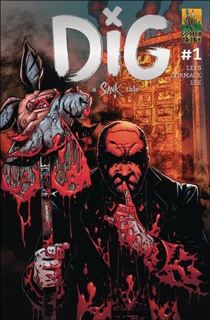 Dig: A Sink Tale issue 1-B Franck Uzan Foil Stamped Cover