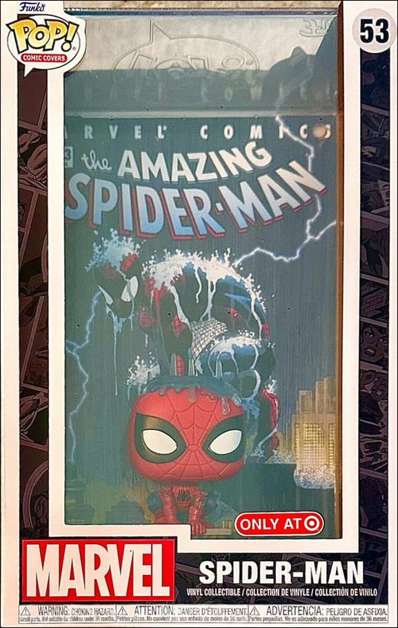 Pop! Comic Covers (Marvel) figure 53 Spider-Man (Amazing Spider-Man #43, Sept. 2002)