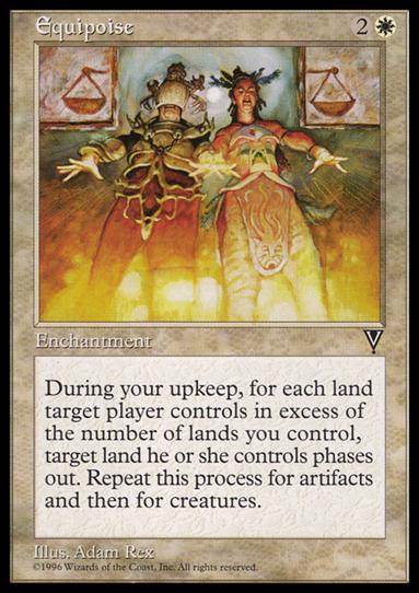 Magic the Gathering: Visions (Base Set) card 3 Equipoise